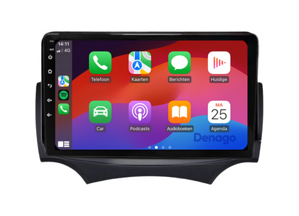 Ford Ka | Autoradio | 2007 t/m 2016 | Android 13 | CarPlay & Android auto