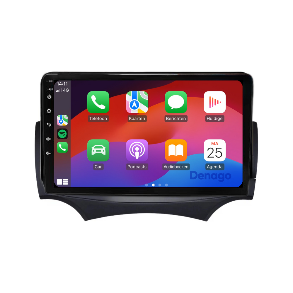 Radio para coche Ford Ka CarPlay | 2007 a 2016 | Denago DNG-A77 | 9 pulgadas | Androide 13 | CarPlay inalámbrico y Android Auto