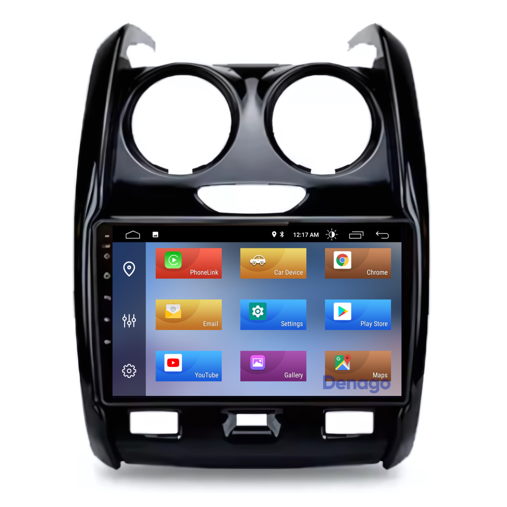 Radio para coche Dacia Duster CarPlay | 2013 a 2017 | Denago DNG-A32 | 9 pulgadas | Androide 13 | CarPlay inalámbrico y Android Auto