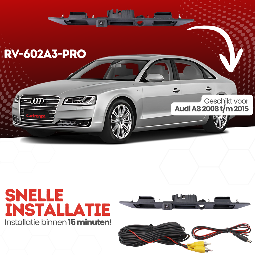 Audi A8 Rear View Camera | 2008 to 2015 | Night Vision & HD Image