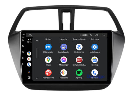 Suzuki SX4 CarPlay autoradio | 2013 t/m 2021 | Denago DNG-A159 | 9 inch | Android 13 | Draadloos CarPlay & Android Auto