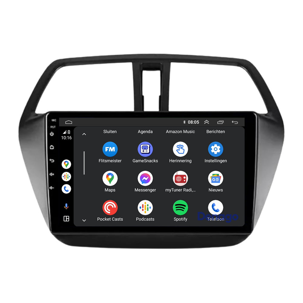 Radio de coche Suzuki SX4 CarPlay | 2013 a 2021 | Denago DNG-A159 | 9 pulgadas | Androide 13 | CarPlay inalámbrico y Android Auto