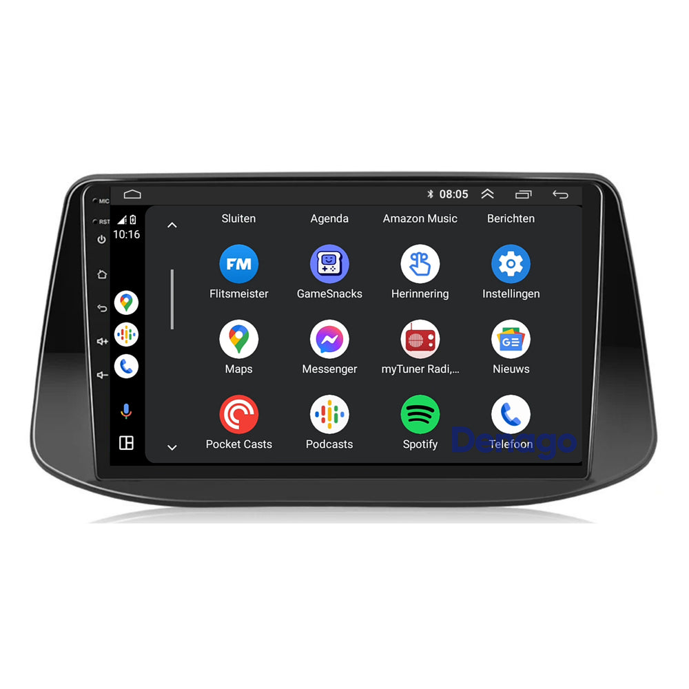 Radio de coche Hyundai i30 CarPlay | 2017 a 2018 | Denago DNG-A333 | 9 pulgadas | Androide 13 | CarPlay inalámbrico y Android Auto