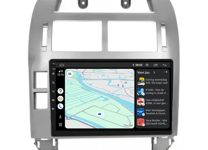 Volkswage Polo | Android 13 | Autoradio | 1999 t/m 2009 | CarPlay & Android Auto | Grijs
