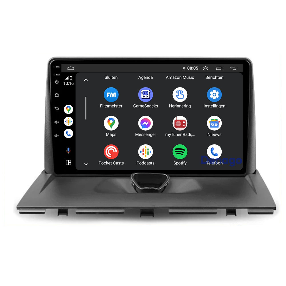 Citroën Jumpy Android 13 car radio CarPlay Android Auto 2007-2016