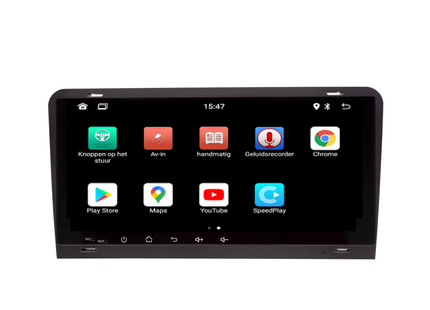 Audi A3 S3 RS3 | CarPlay & Android Auto | autoradio | 2004 t/m 2013 | Android 13 | 4+64GB