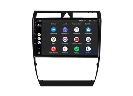 Autoradio CarPlay pour Audi A6 | S6 | RS6 | Allroad | 1999 à 2004 | Denago DNG-A196 | Écran 9 pouces | Android 13 | CarPlay sans fil & Android Auto