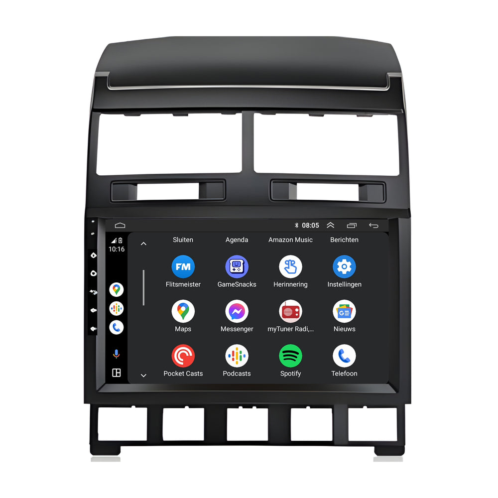 Volkswagen Touareg | Androide 13 | Radio de coche | 2002 a 2010 | CarPlay y Android Auto