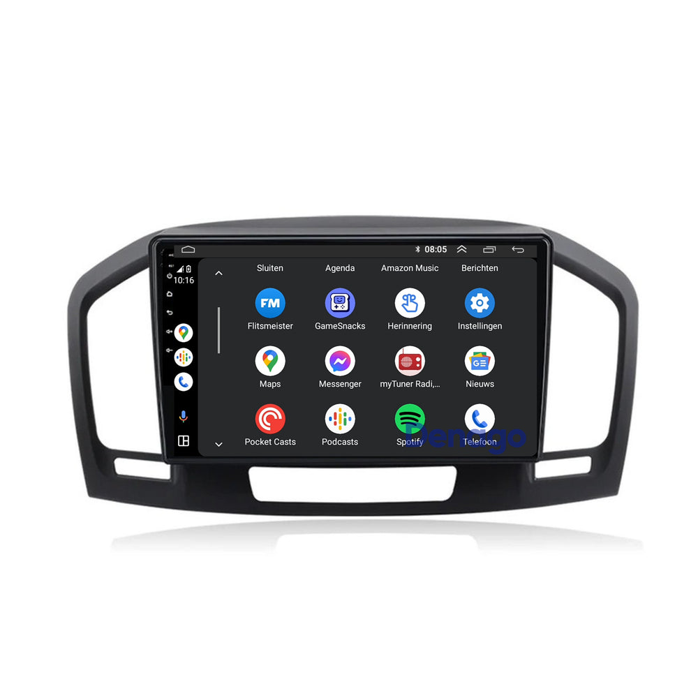 Radio de coche Opel Insignia CarPlay | 2008 a 2013 | Denago DNG-A279 | 9 pulgadas | Androide 13 | CarPlay inalámbrico y Android Auto