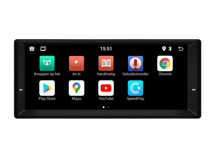 BMW 5 serie E39 | M5 | CarPlay & Android Auto | autoradio | 1996 t/m 2004 | Android 13 | 4+64GB