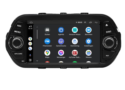 Fiat Tipo | Android 13 | Autoradio | 2015 t/m 2019 | CarPlay & Android Auto