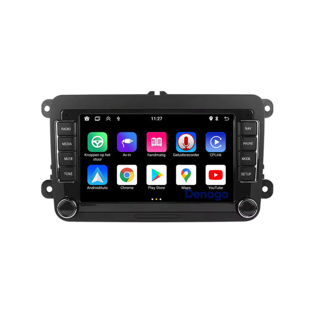 7 INCH Skoda Draadloos CarPlay | 4+64GB | Android 13