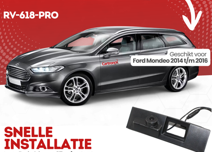 Ford Mondeo Achteruitrijcamera | 2014 t/m 2016 | Nachtzicht & HD Beeld