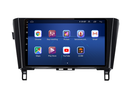 Nissan Qashqai | X-Trail | Android 13 | Autoradio | 2014 t/m 2021 | Carplay & Android Auto
