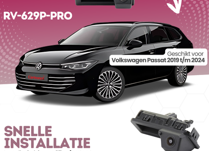 Volkswagen Passat Achteruitrijcamera | 2019 t/m 2024 | Nachtzicht & HD Beeld