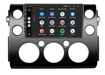 Toyota Fj Cruiser Android Autoradio | 2006 t/m 2017 | CarPlay & Android auto