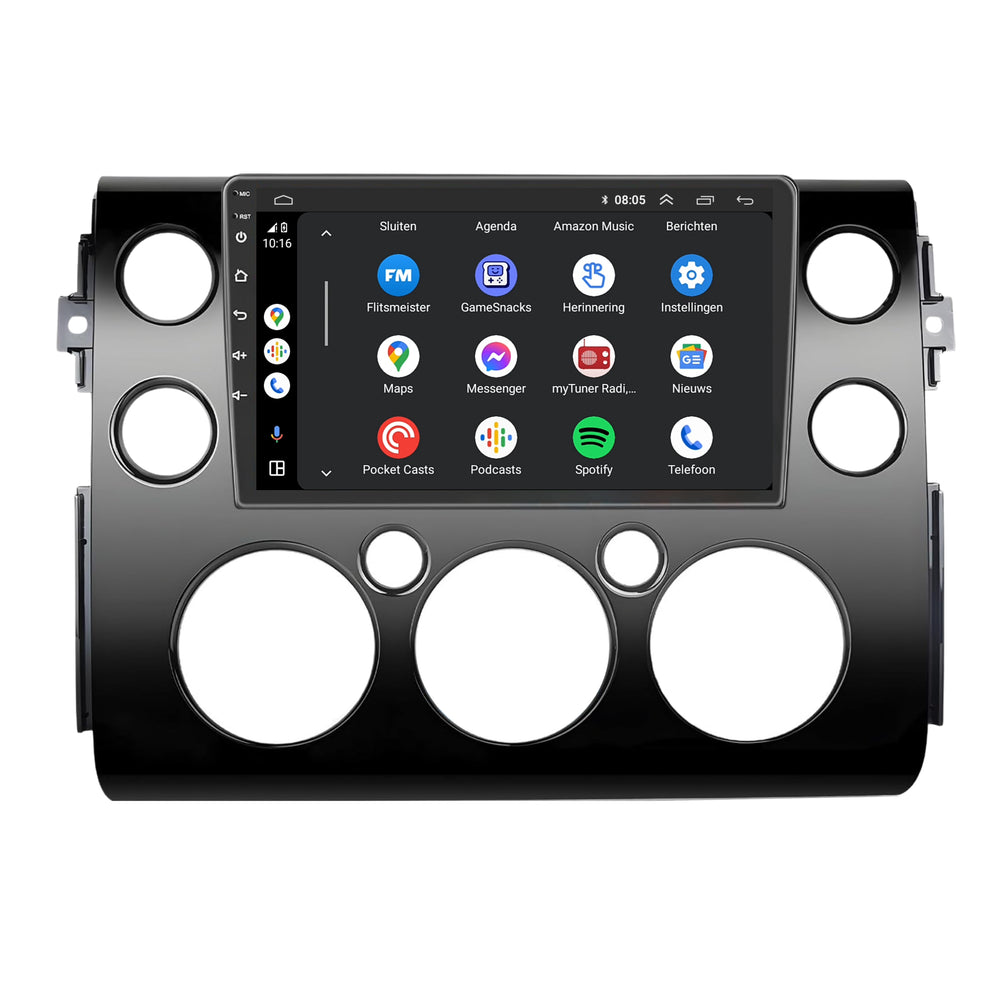 Toyota Fj Cruiser Android Car Radio | 2006 to 2017 | CarPlay & Android car