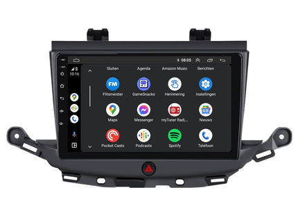 Opel Astra K | Android 13 | Autoradio | 2015 t/m 2021 | CarPlay & Android Auto