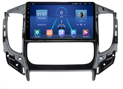 Mitsubishi Triton | Android 13 | Autoradio | 2015 t/m 2022 | Carplay & Android Auto