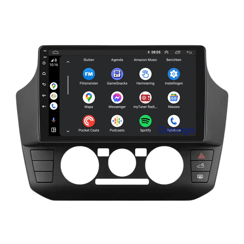 Autoradio Seat Mii CarPlay | 2017 à 2021 | Denago DNG-A262 | 9 pouces | Android 13 | CarPlay sans fil & Android Auto