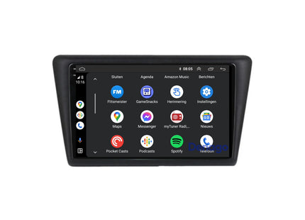 Skoda Rapid CarPlay autoradio | 2012 t/m 2016 | Denago DNG-A211 | 9 inch | Android 13 | Draadloos CarPlay & Android Auto