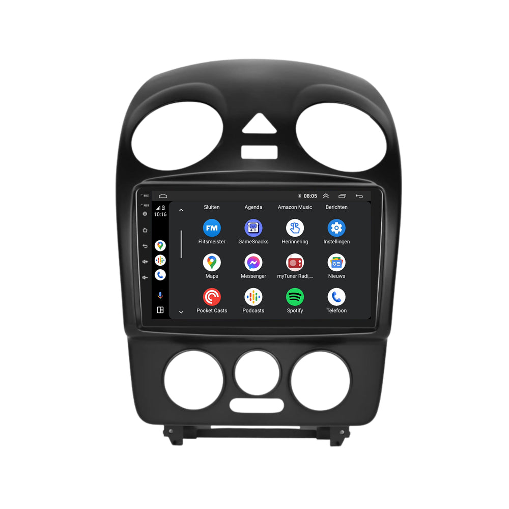 Volkswagen Beetle | Android 13 | Autoradio | 2004 t/m 2010 | CarPlay & Android Auto