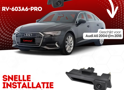 Audi A6 Achteruitrijcamera | 2004 t/m 2018 | Nachtzicht & HD Beeld