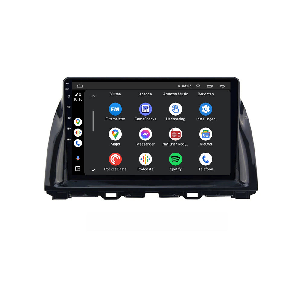 Mazda CX-5 | Androide 13 | Radio de coche | 2012 a 2016 | CarPlay y Android Auto | 10 PULGADAS