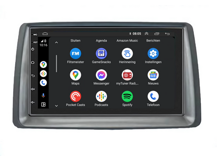 Fiat Panda | Autoradio | 2003 t/m 2012 | Android 13 | Carplay & Android Auto | 7 INCH