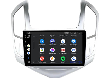 Radio para coche Chevrolet Cruze CarPlay | 2012 a 2014 | Denago DNG-A324 | 9 pulgadas | Androide 13 | CarPlay inalámbrico y Android Auto