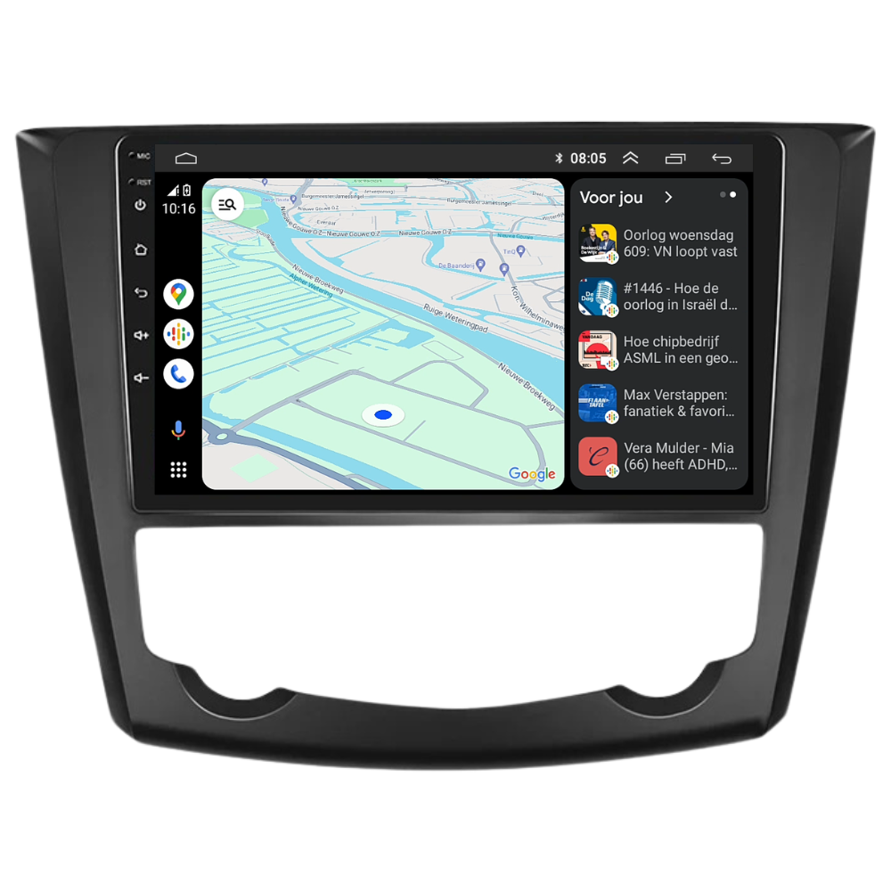 Renault Kadjar | Android 13 | Car radio | 2015 to 2018 | CarPlay & Android Auto