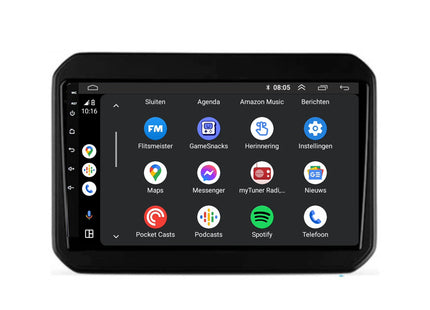 Suzuki Ignis | Android 13 | Car radio | 2016 to 2020 | CarPlay & Android Auto