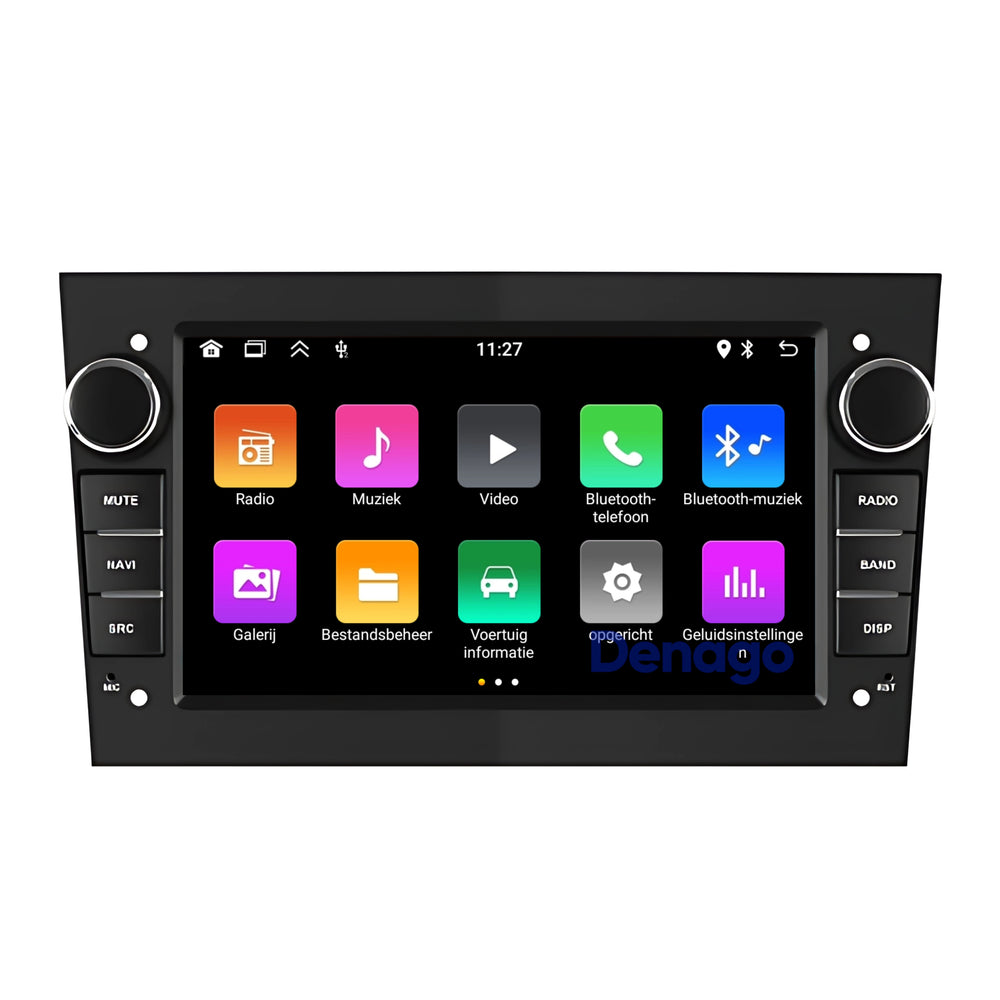 Opel CarPlay Car radio | Android 13 | 2GB + 64GB | 2001 to 2013 | Android Auto - Black