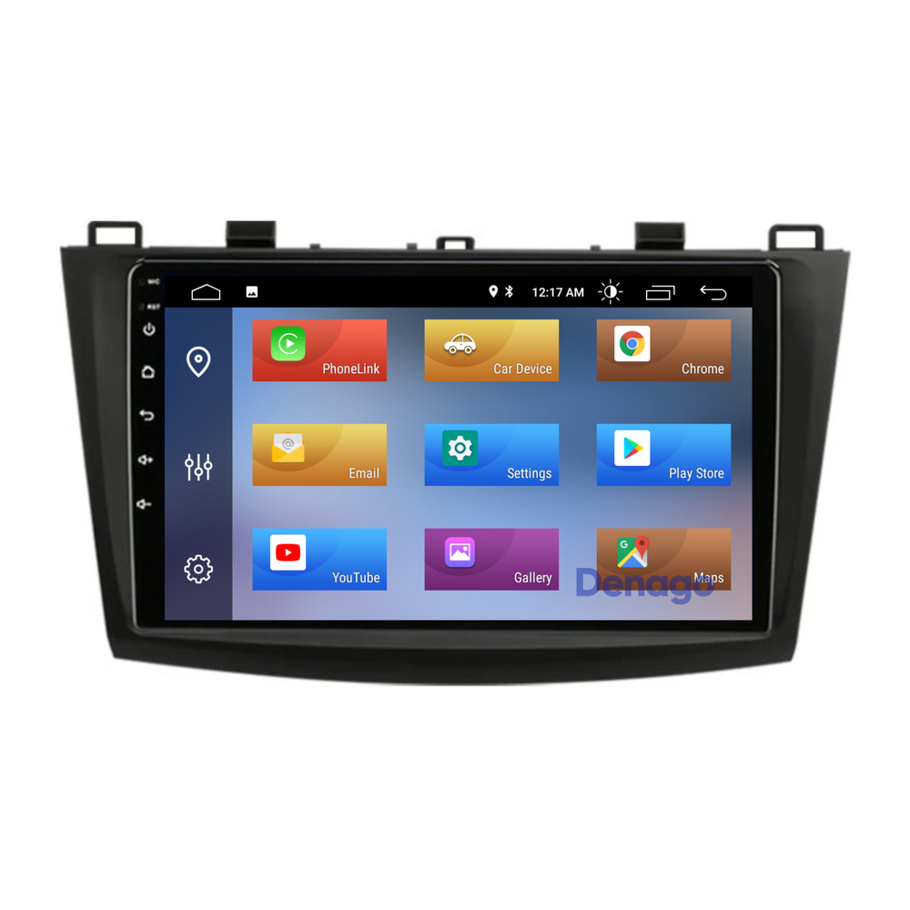 Radio para coche Mazda 3 CarPlay | 2010 a 2013 | Denago DNG-A71 | 9 pulgadas | Androide 13 | CarPlay inalámbrico y Android Auto