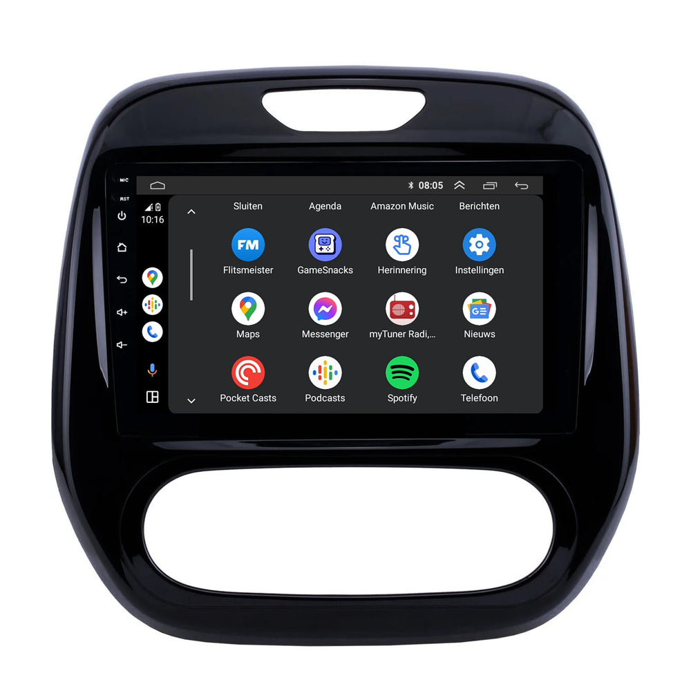 Renault Captur | Android 13 | 2013 t/m 2017 | Carplay & Android Auto