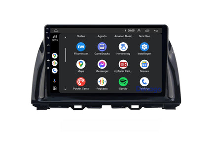 Mazda CX-5 & Autoradio 6 pouces compatible CarPlay | 2012 à 2016 | Denago DNG-A316 | Écran 9 pouces | Android 13 | CarPlay sans fil & Android Auto
