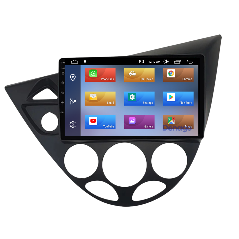Radio para coche Ford Focus y Fiesta CarPlay | 1995 a 2004 | Denago DNG-A59 | 9 pulgadas | Androide 13 | CarPlay inalámbrico y Android Auto
