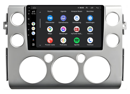 Toyota FJ Cruiser | Android 13 | Autoradio | 2006 t/m 2017 | CarPlay & Android Auto