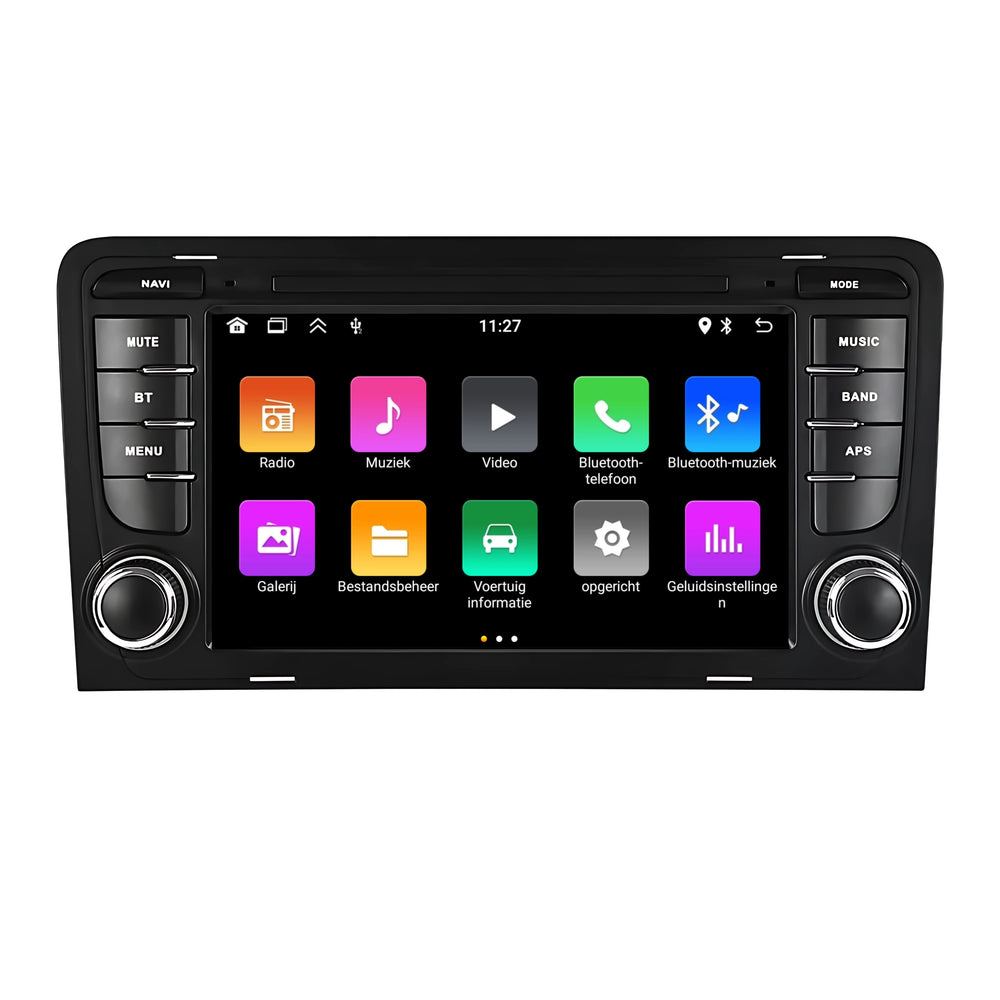 Radio de coche con navegación para Audi A3 UE | Bluetooth | S3 RS3 | androide 13