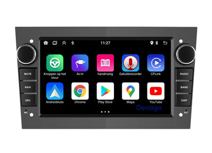 Opel Astra Corsa Zafira Tigra Omega Meriva Combo | 2000 t/m 2013 | Android 13 | Carplay & Android Auto |