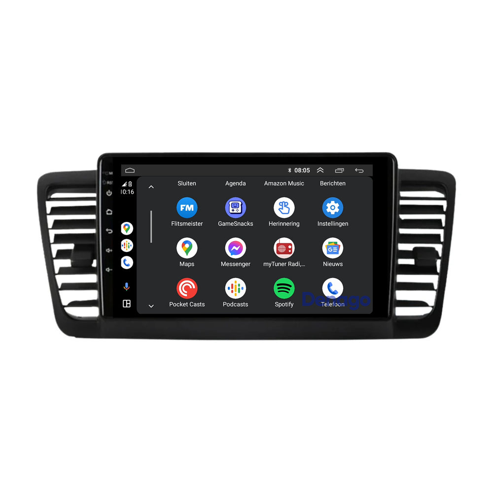 Radio de coche Subaru Impreza CarPlay | 2004 a 2009 | Denago DNG-A219 | 9 pulgadas | Androide 13 | CarPlay inalámbrico y Android Auto