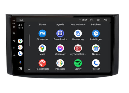 Chevrolet Aveo Android Autoradio | 2006 t/m 2012 | CarPlay & Android auto
