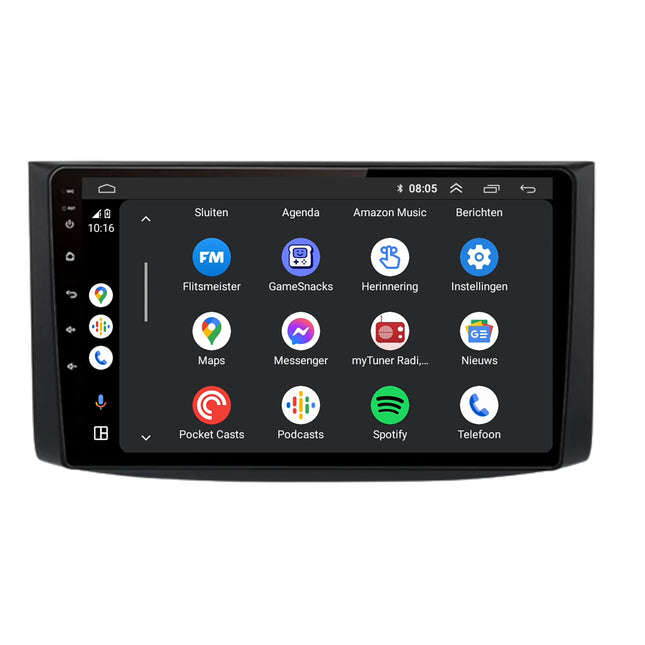 Radio para coche Android Chevrolet Aveo | 2006 a 2012 | CarPlay & Android Auto