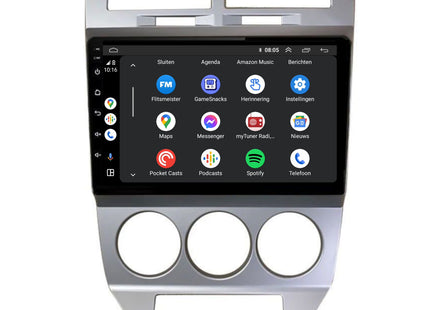 Dodge Caliber | Android 13 | Autoradio | 2006 t/m 2010 | CarPlay & Android Auto