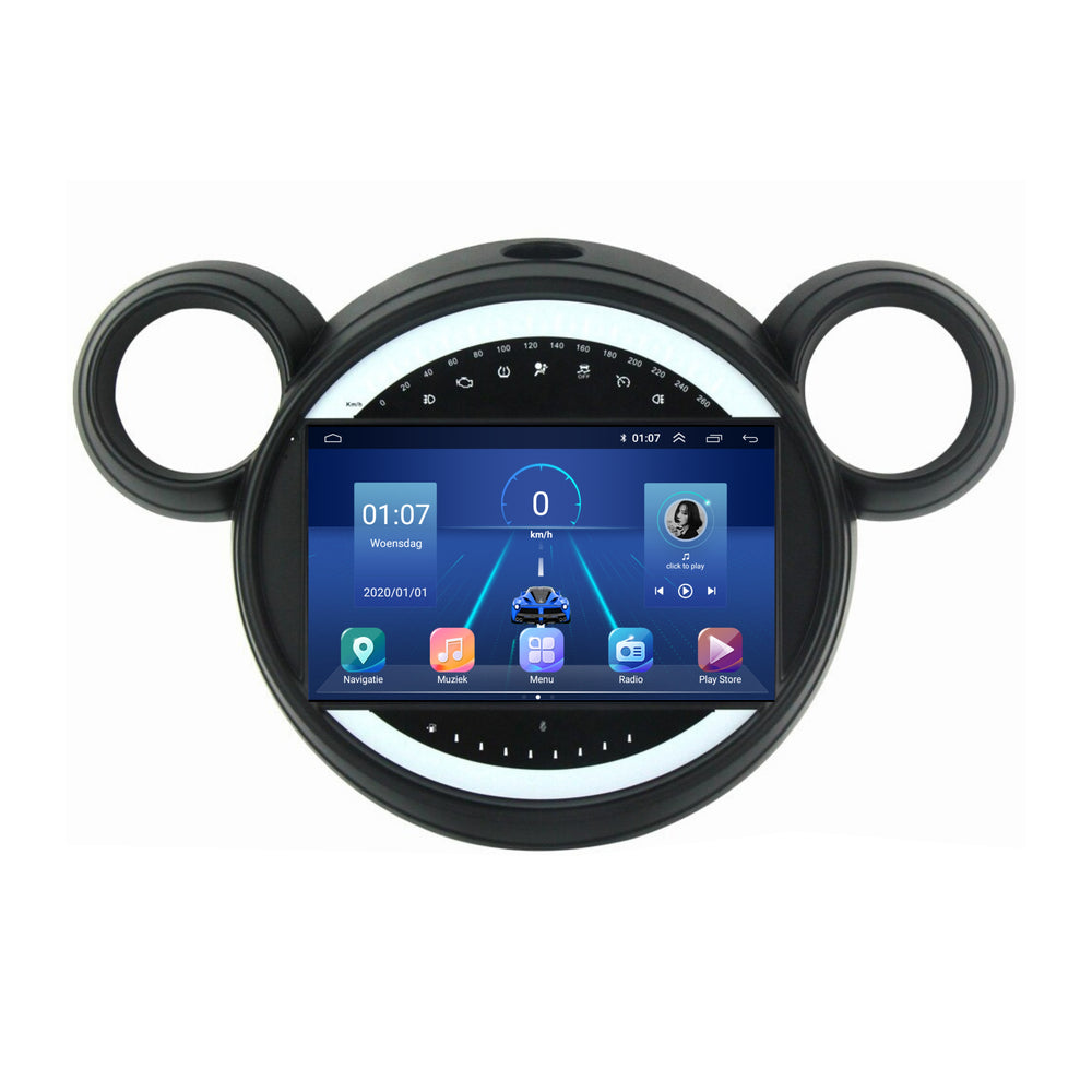 Android 13 CarPlay Radio de coche para Mini Cooper Countryman R60 | 2011 a 2014
