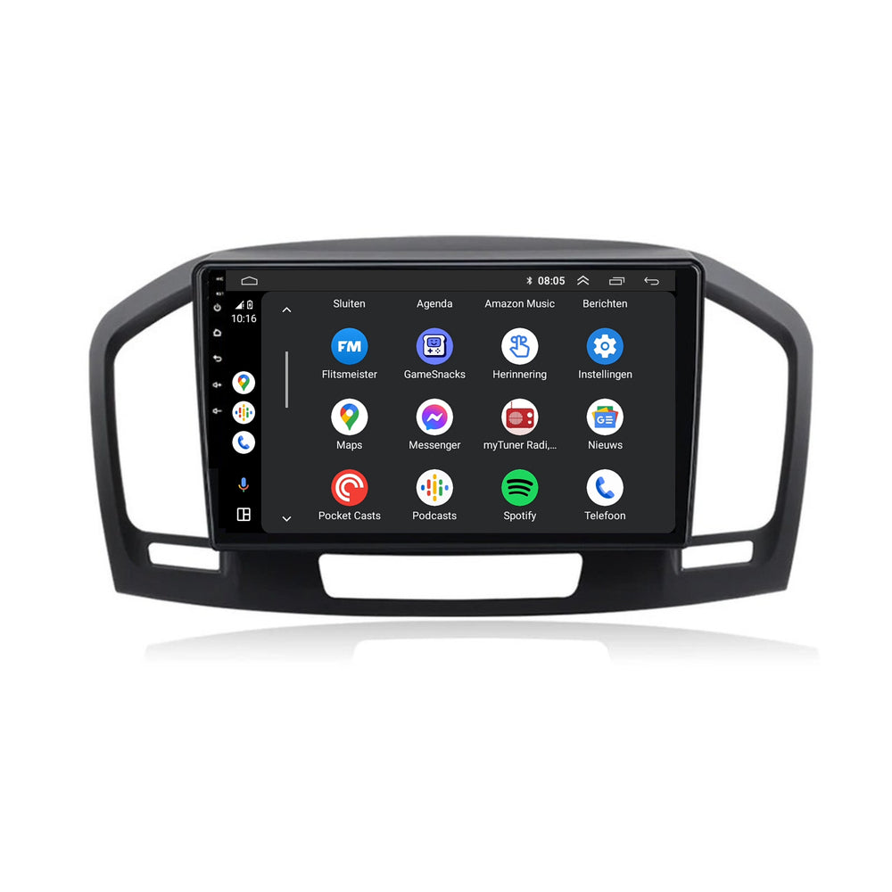 Opel Insignia | Androide 13 | Radio de coche | 2009 a 2013 | CarPlay y Android Auto
