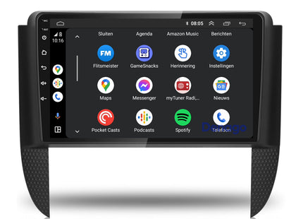 Chevrolet Kaleos CarPlay autoradio | 2004 t/m 2010 | Denago DNG-A346 | 9 inch | Android 13 | Draadloos CarPlay & Android Auto