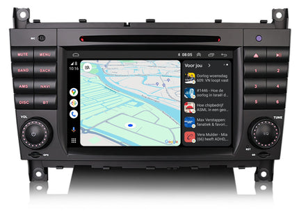 Mercedes C-Klasse CLC CLK Autoradio | Carplay | Android 13 | 4+64GB