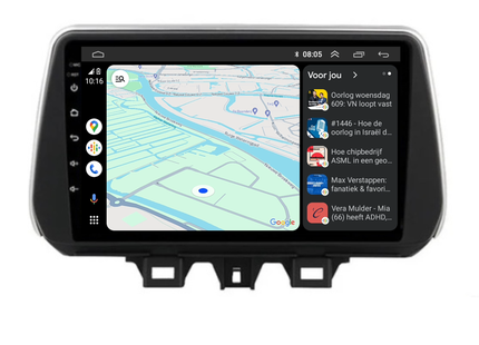Hyundai Tucson | Android 13 | Autoradio | 2018 t/m 2019 | Carplay & Android Auto