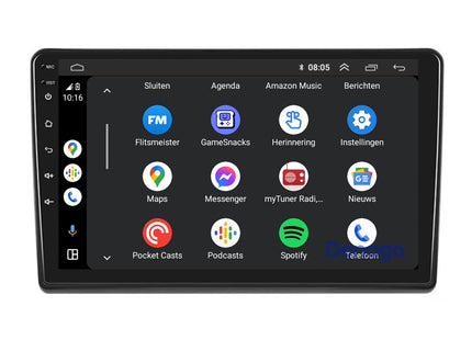 Fiat Ducato CarPlay autoradio | 2012 t/m 2021 | Denago DNG-A149 | 9 inch | Android 13 | Draadloos CarPlay & Android Auto